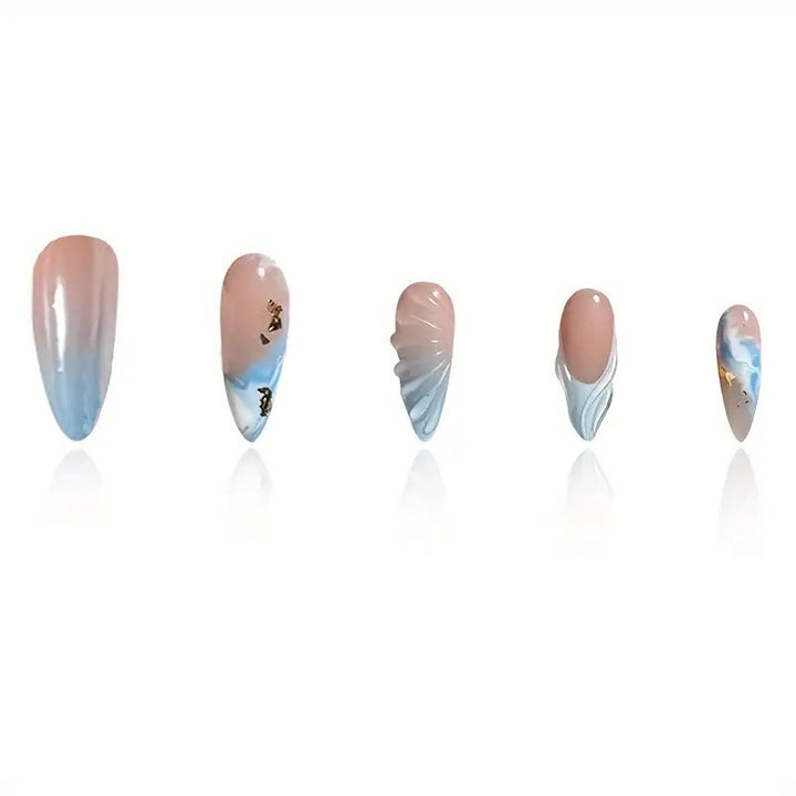 Artistic Gel Nail Art Extensions Bowlift