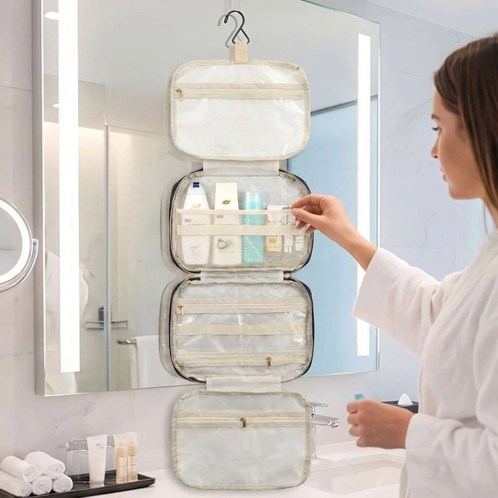 Cosmetic Organizer with Multifunctional Compartments Bowlift