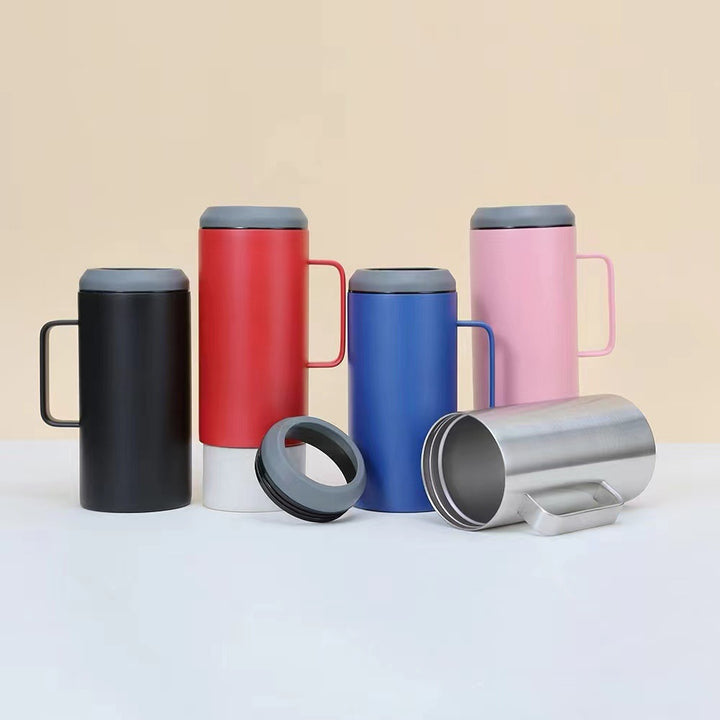 Men's Insulated Mug with Ergonomic Handle Bowlift