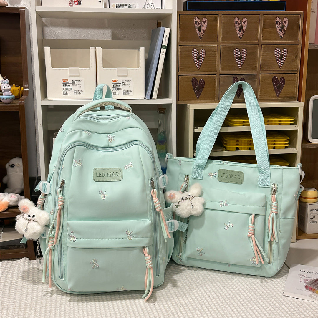 Functional Multi-Pocket Backpack Set