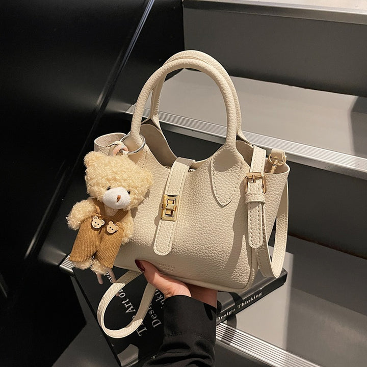 Elegant Textured Mini Handheld Tote Bowlift