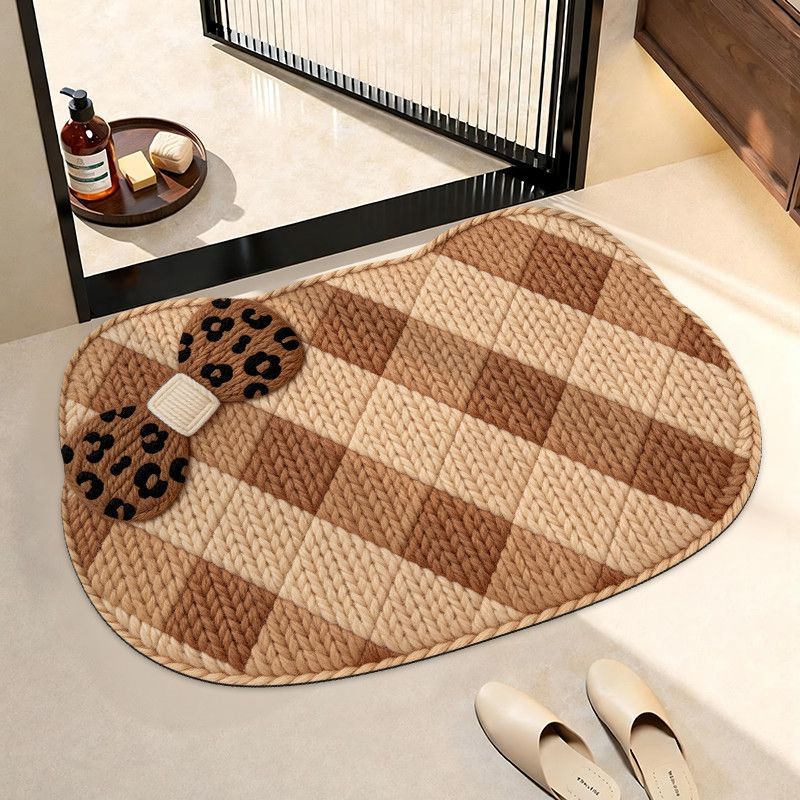 Cozy Decorative Bath Mat Bowlift