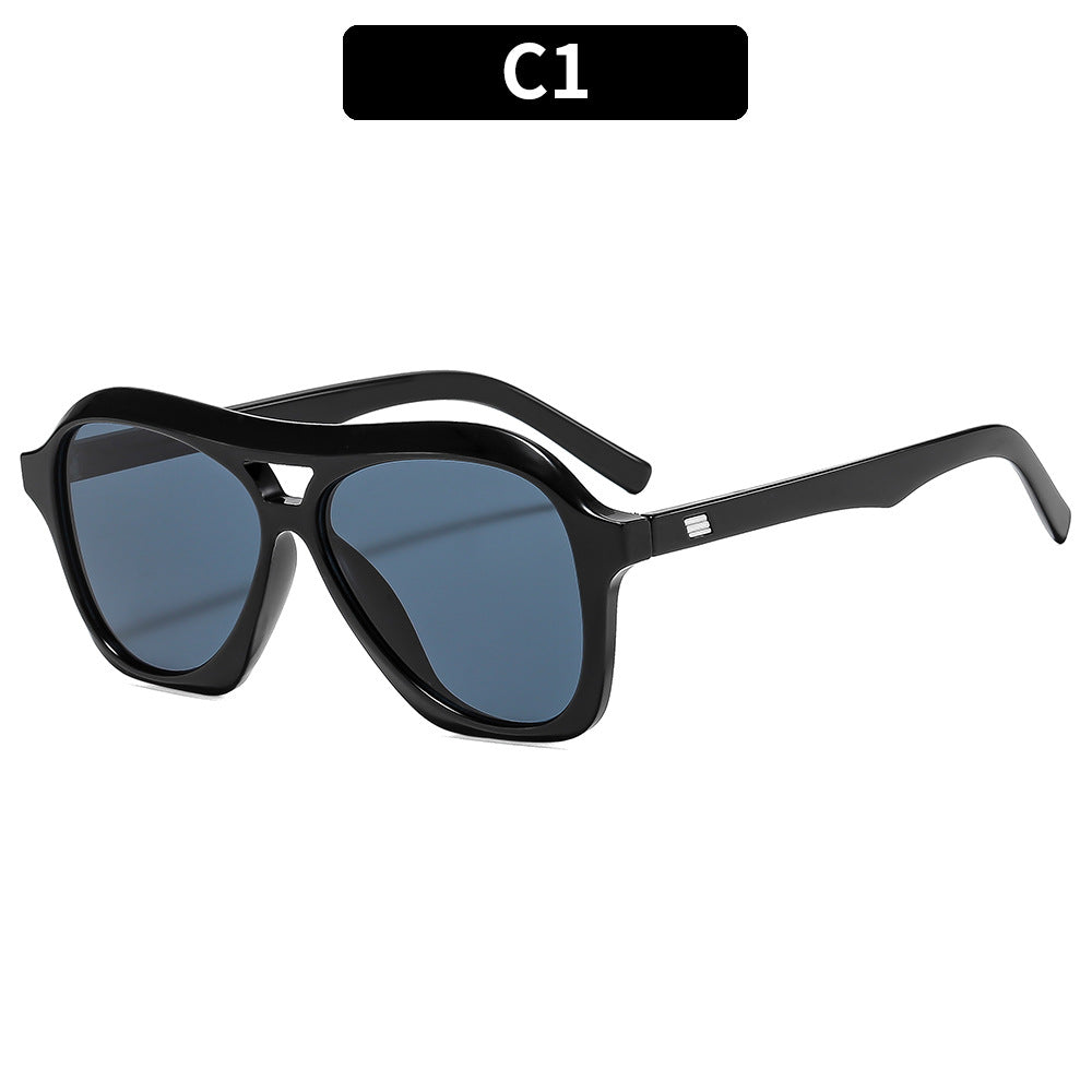 Oversized Angular Sunglasses