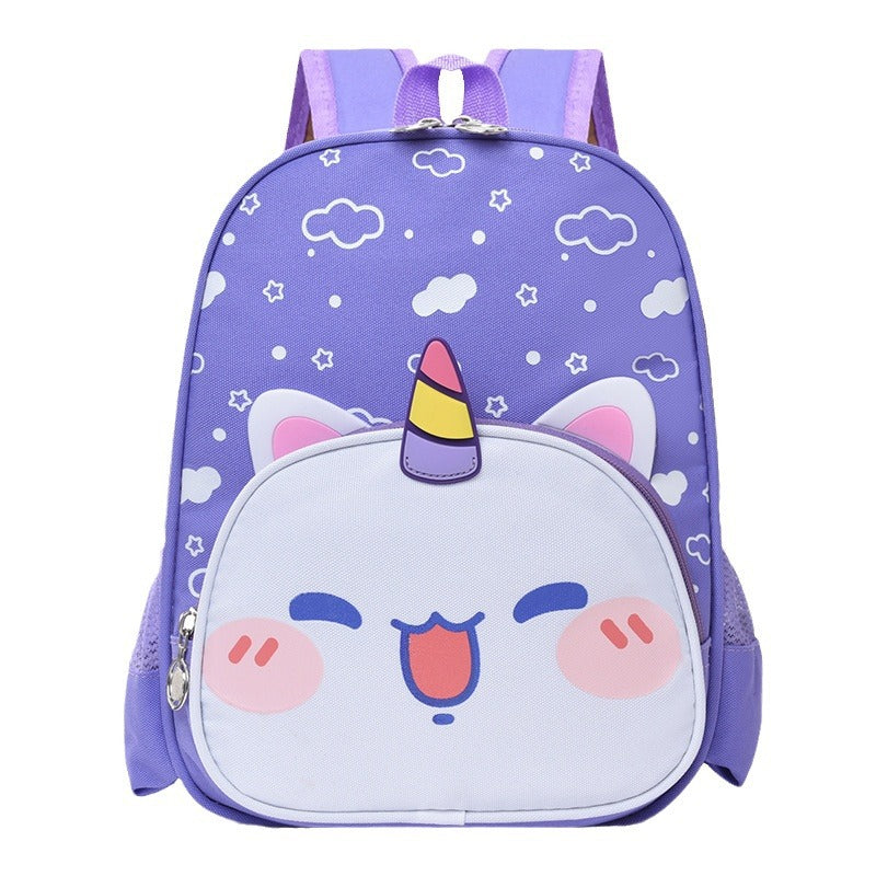 Kids' Unicorn-Themed School Backpack Bowlift