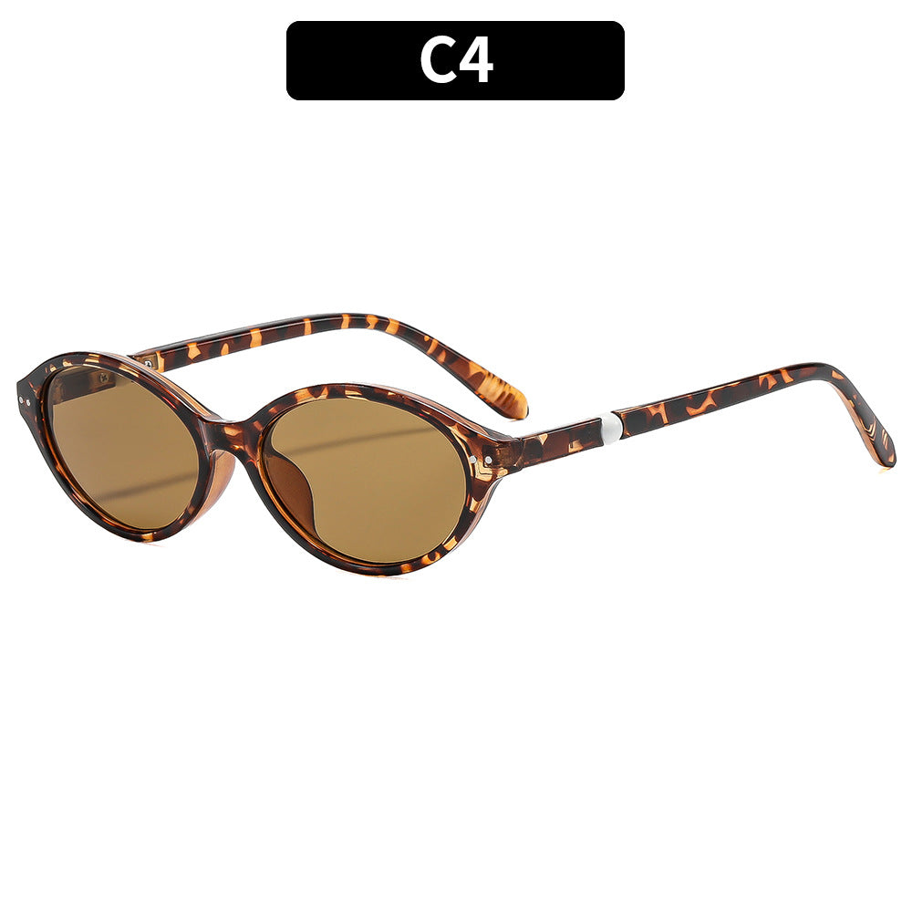 Statement Oval Sunglasses