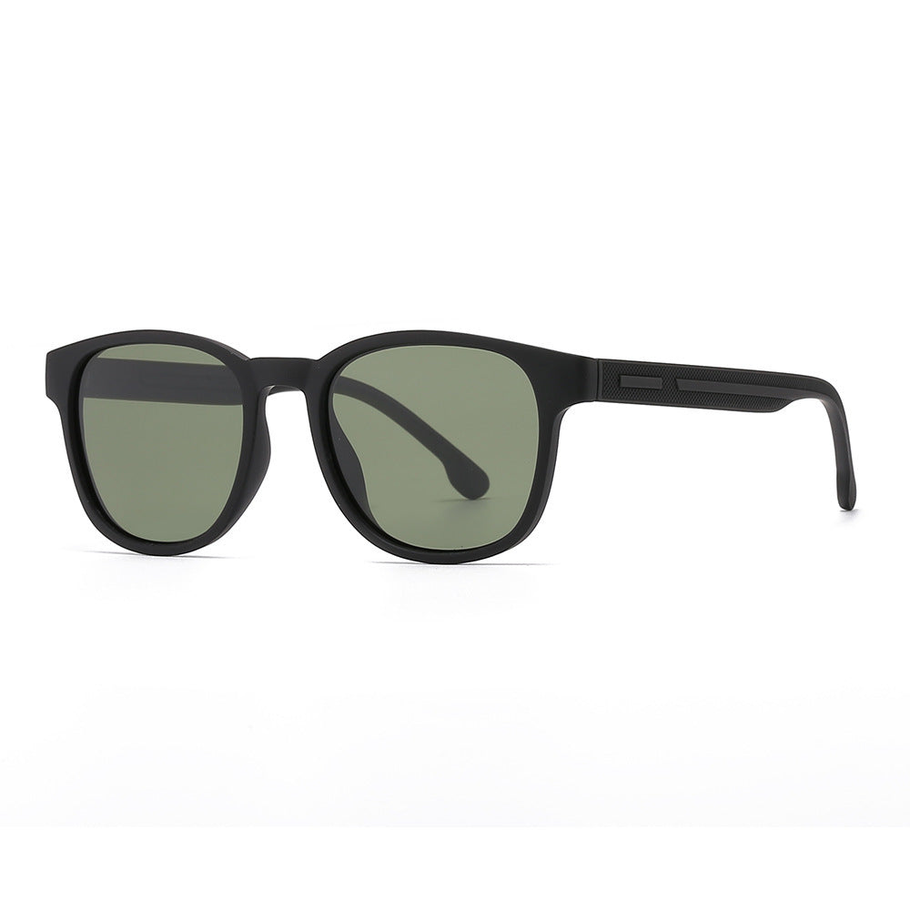Men's Sleek Minimalist Square Frame Sunglasses Bowlift
