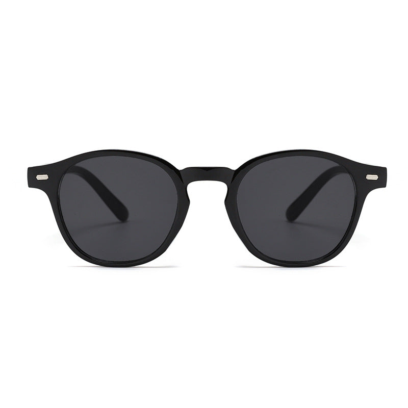 Vintage-Inspired Round Frame Sunglasses Bowlift