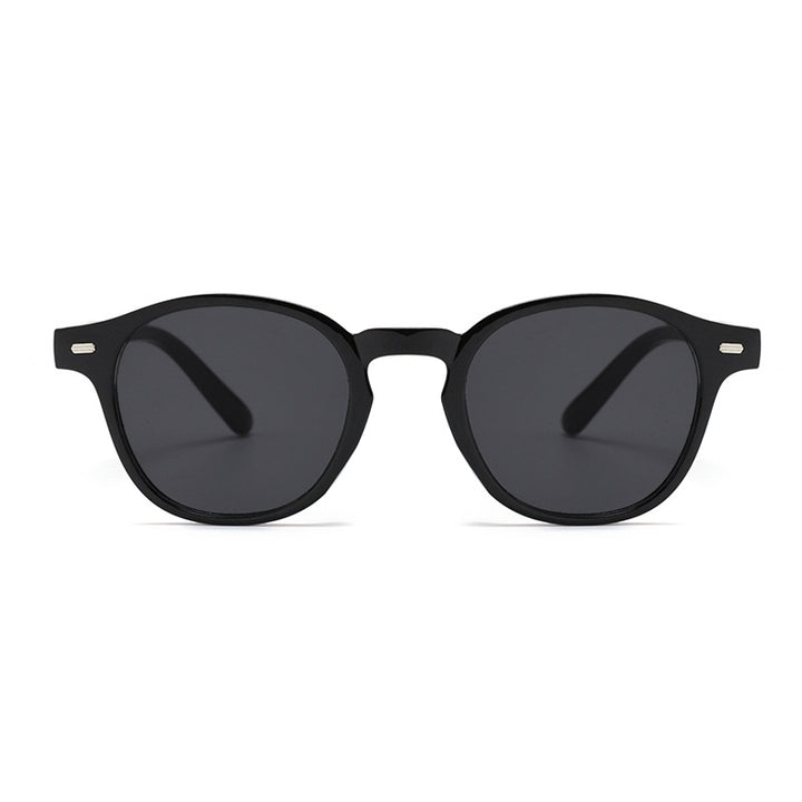 Vintage-Inspired Round Frame Sunglasses Bowlift