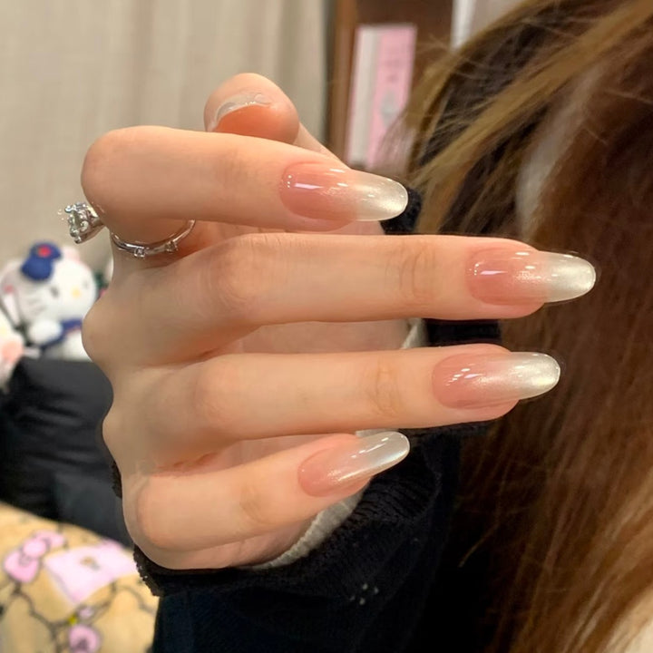 Ombre Press-On Nail Art Set Bowlift