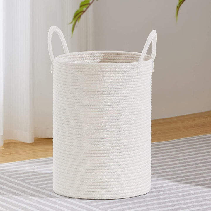 Women's decorative storage basket with two practical handles Bowlift