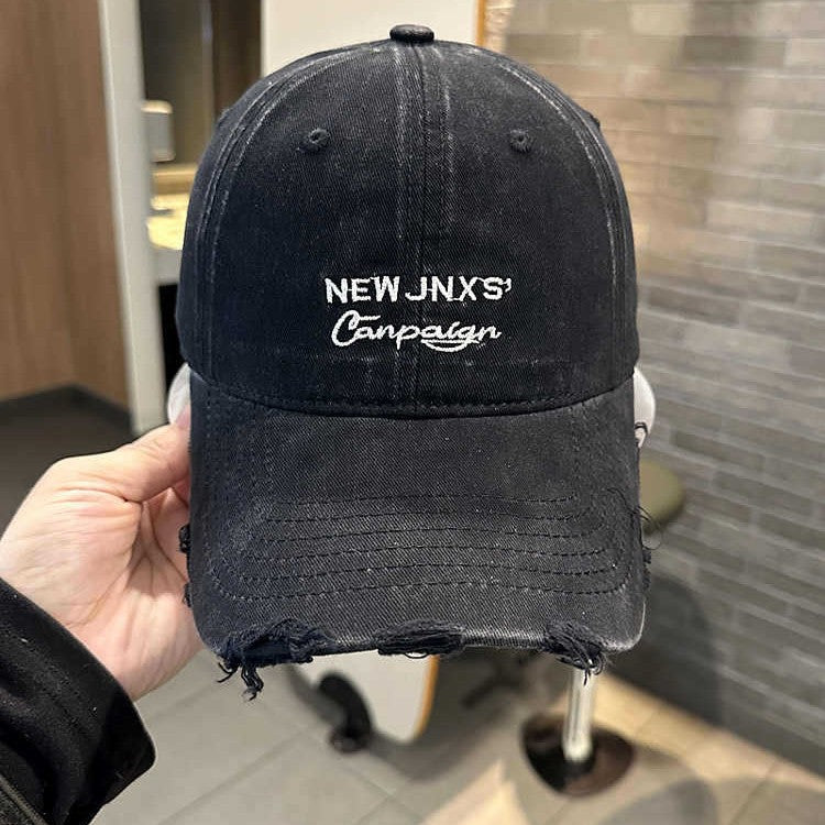 Unisex Distressed Vintage Baseball Cap Bowlift