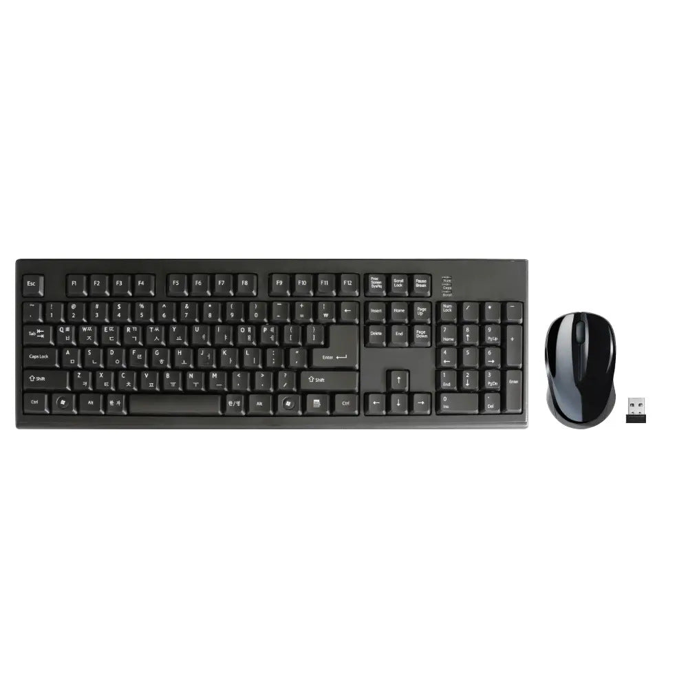 Practical Wireless Keyboard and Mouse Set Bowlift