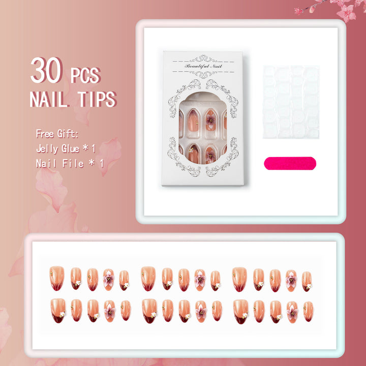 Artistic 3D Nail Tips Bowlift