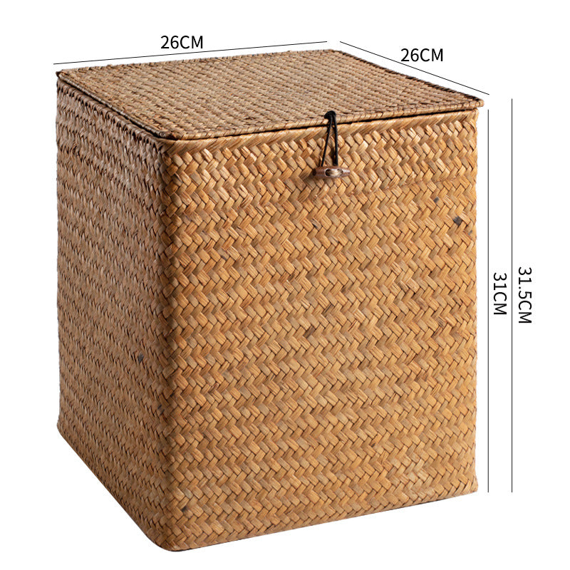 Square Woven Storage Chest Bowlift