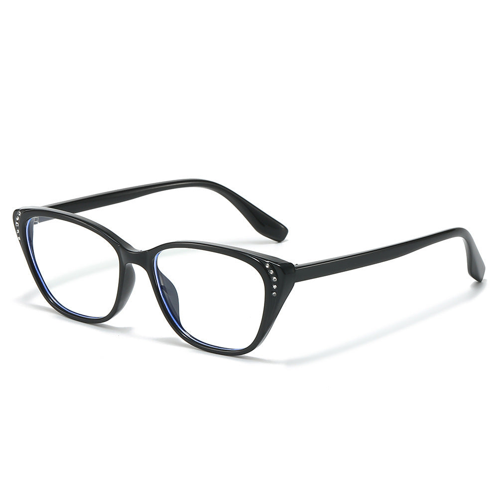 Statement Cat-Eye Sunglasses with Rhinestone Accents Bowlift