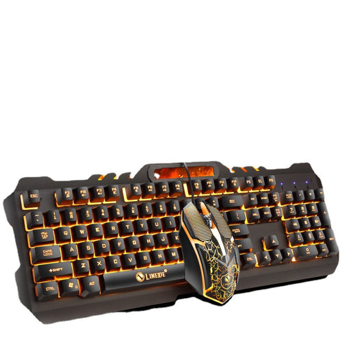 Gaming keyboard with integrated smartphone stand and RGB synchronization Bowlift