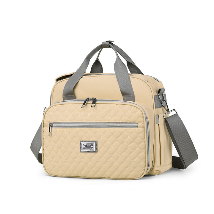 Quilted Travel Duffel Bag Bowlift