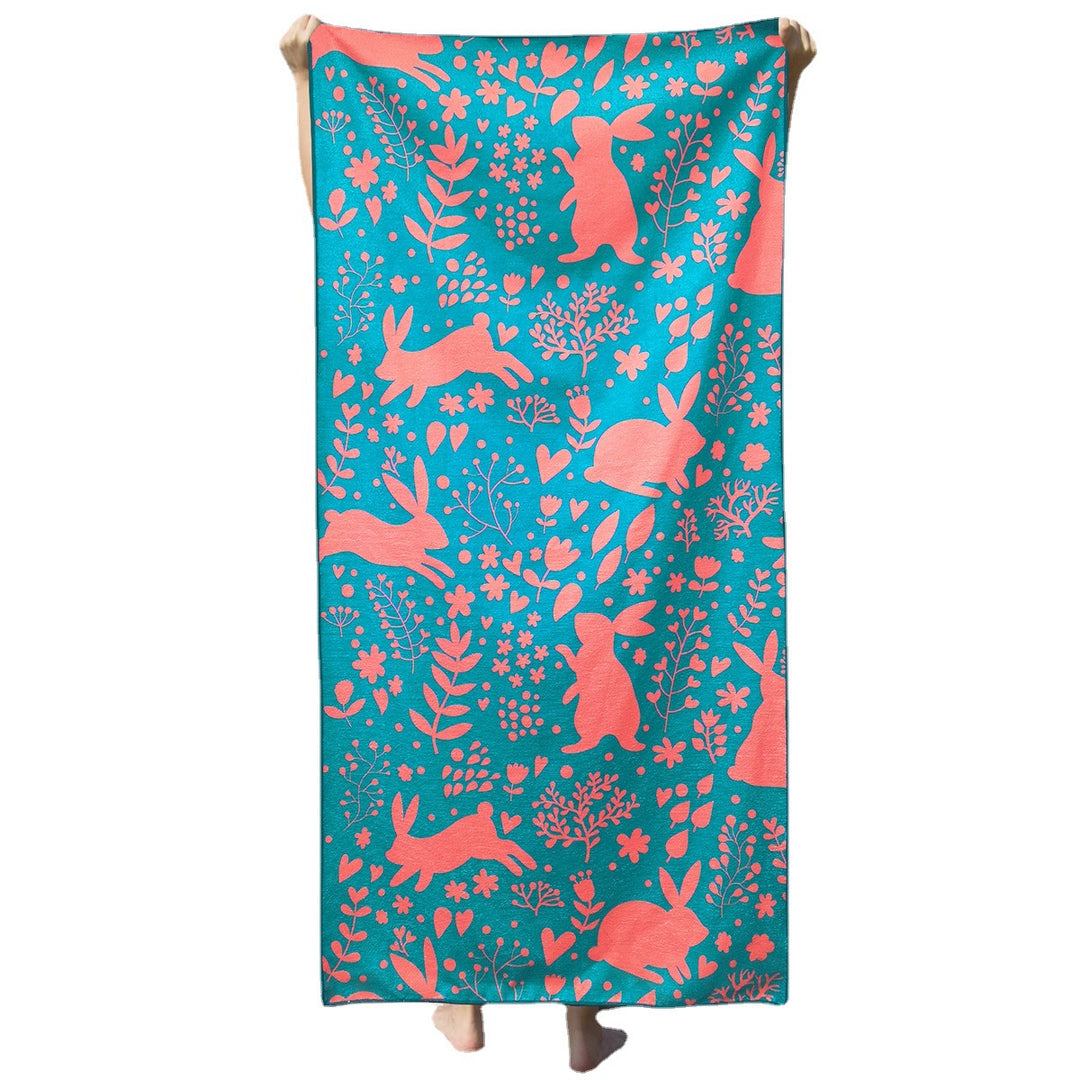 Beach towel with enchanting mermaid design Bowlift