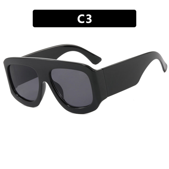 Women oversized sunglasses in modern design Bowlift