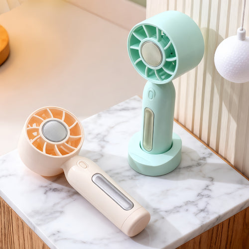 Women portable mini fan with USB connection and rotatable head Bowlift
