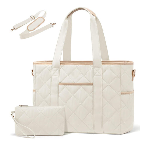 Elegant and roomy shoulder bag with structured quilting Bowlift