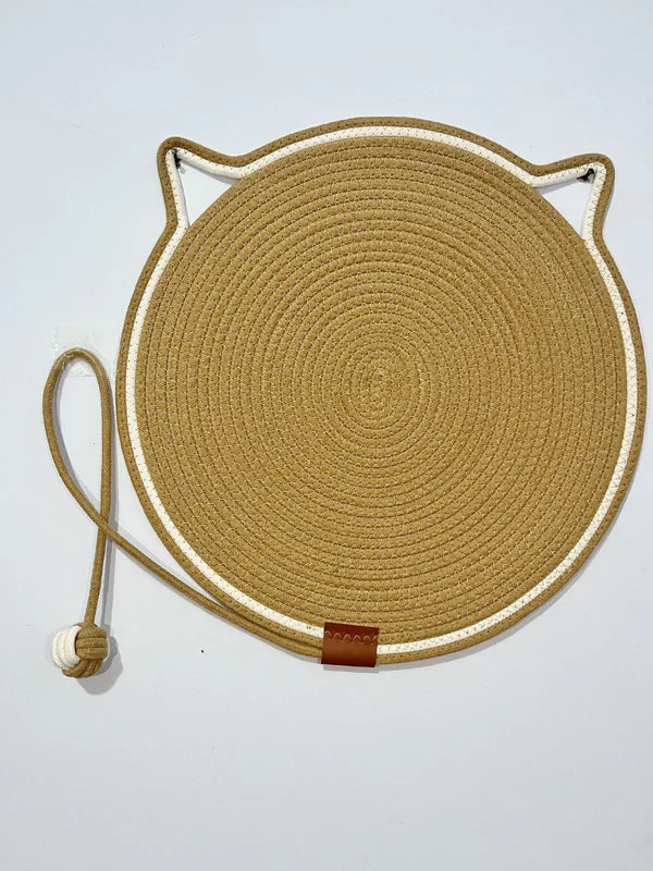 2-in-1 Cat Scratching Carpet & Play Mat Bowlift