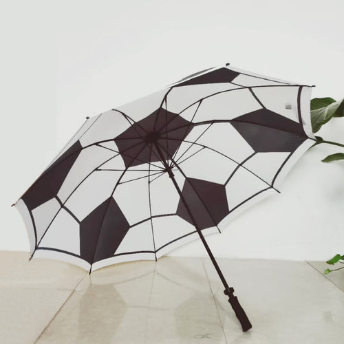 Ladies Football Garden Umbrella Bowlift