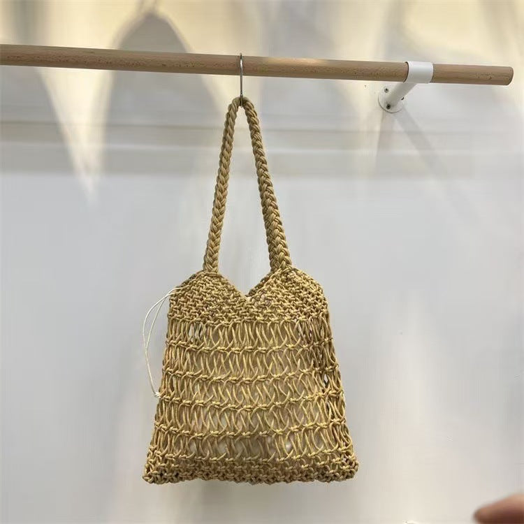 Trendy Mesh Handbag Bowlift