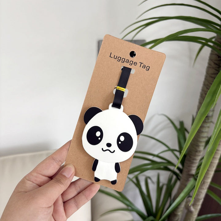 Cute Panda Luggage Tag Bowlift