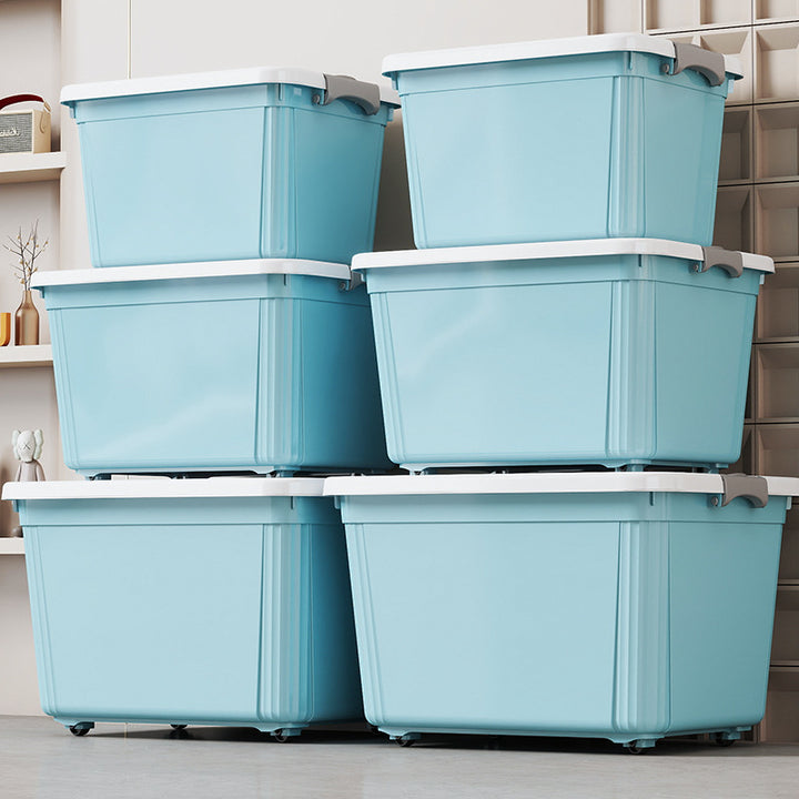 Storage box with wheels Bowlift