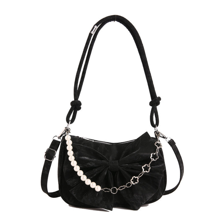 Elegant Bow-Embellished Handbag Bowlift