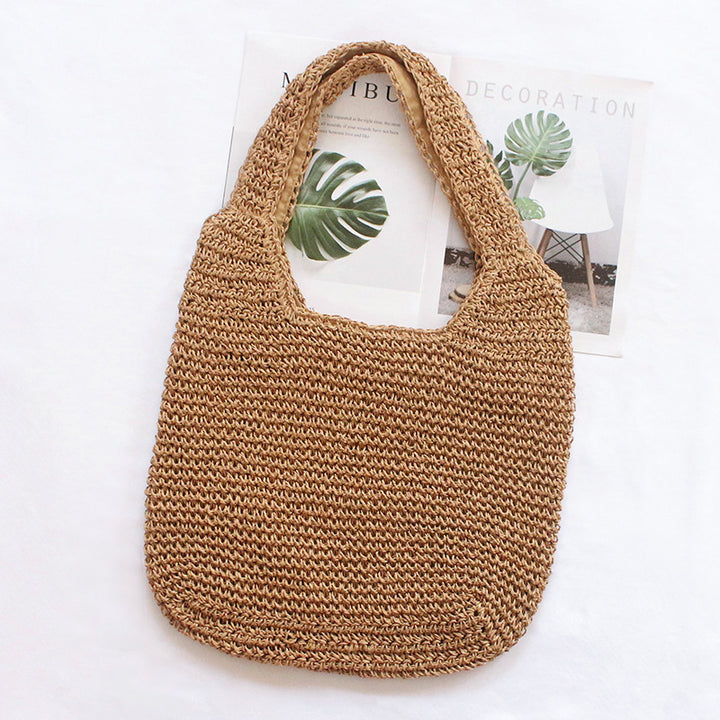 Handmade straw bag Bowlift