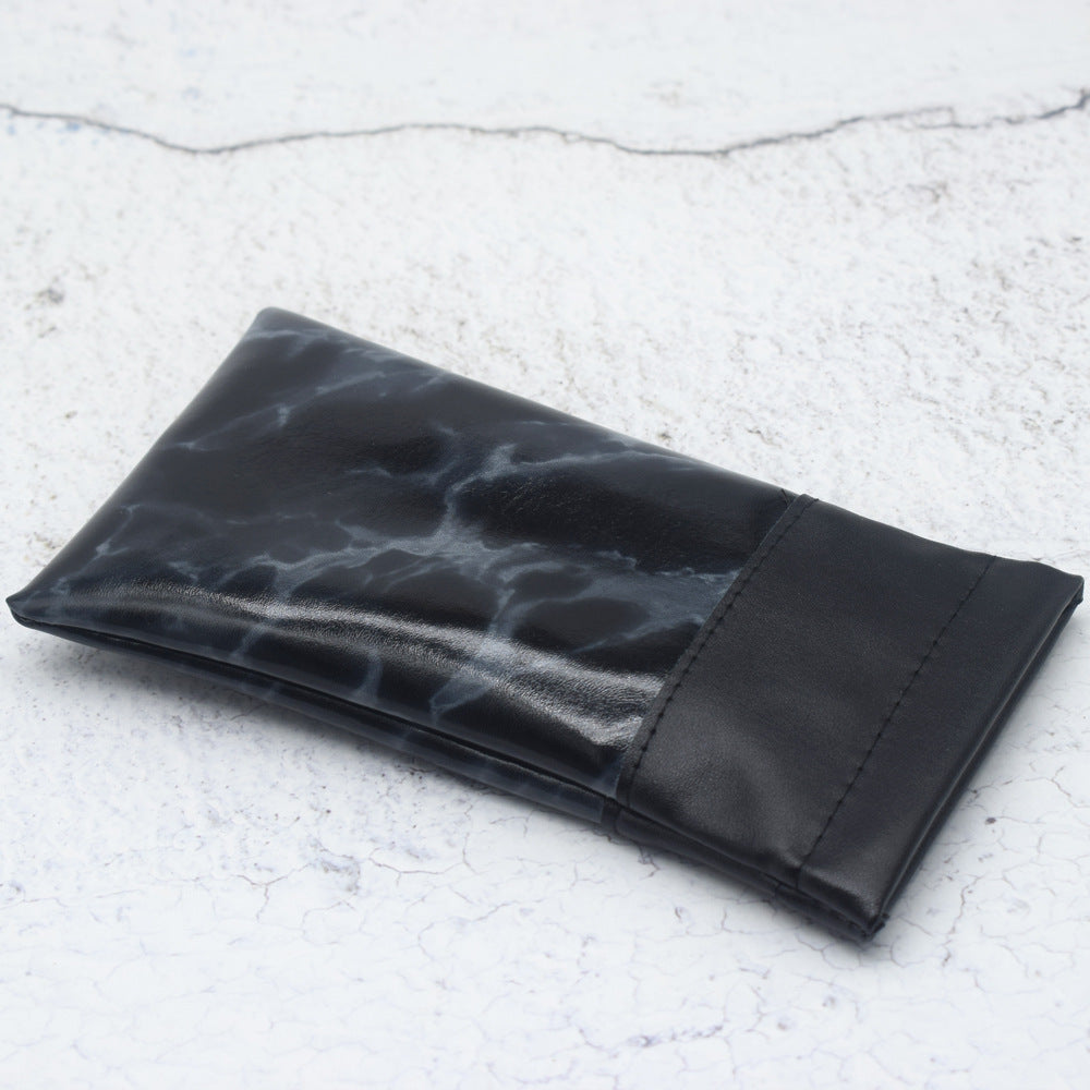 Stylish Marble-Patterned Eyewear Case Bowlift