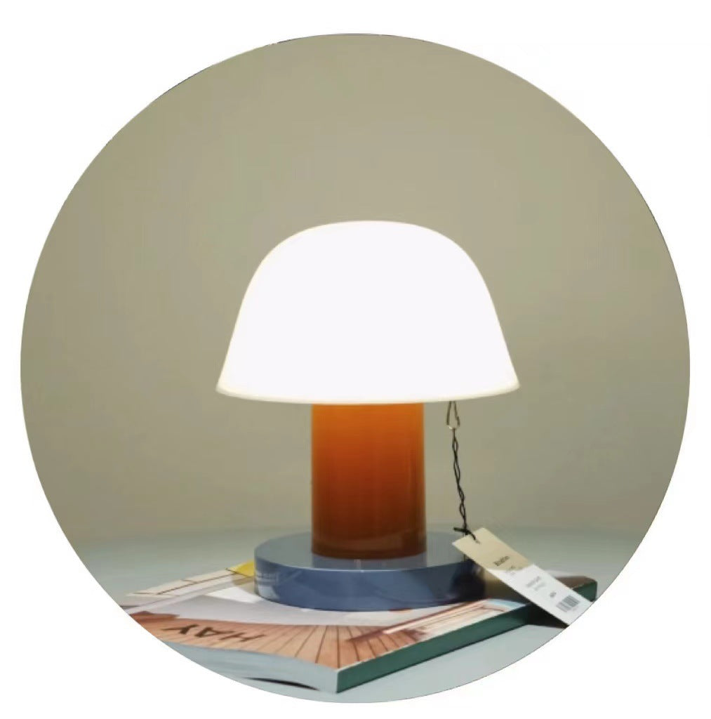 Danish Mushroom Portable Touch Table Lamp