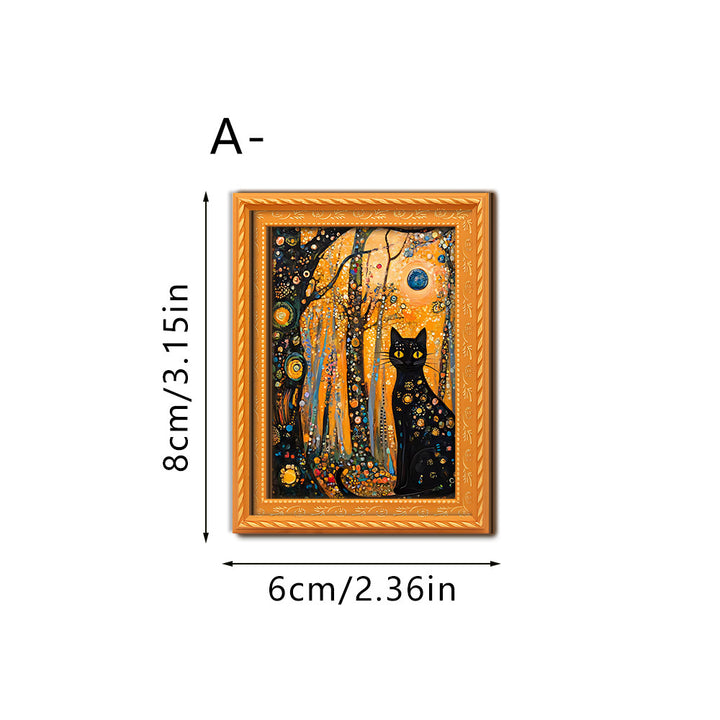 Decorative cat art with futuristic design Bowlift