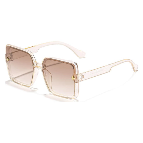 Women's square sunglasses with high-quality frame design and UV protection Bowlift