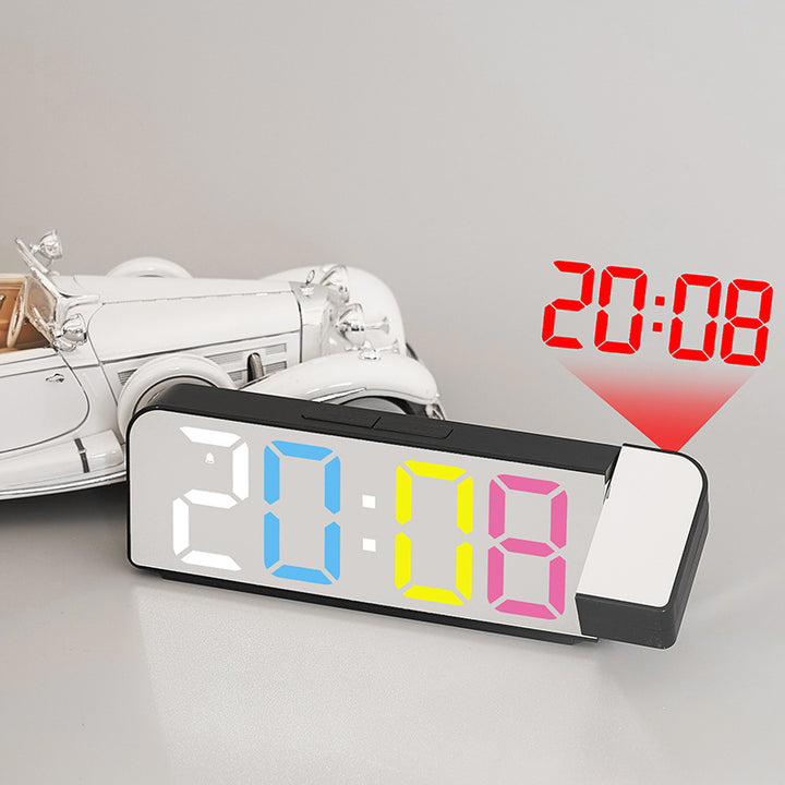 Projection clock with digital display Bowlift