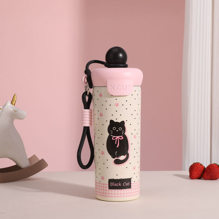 Women cute water bottle with animal design Bowlift