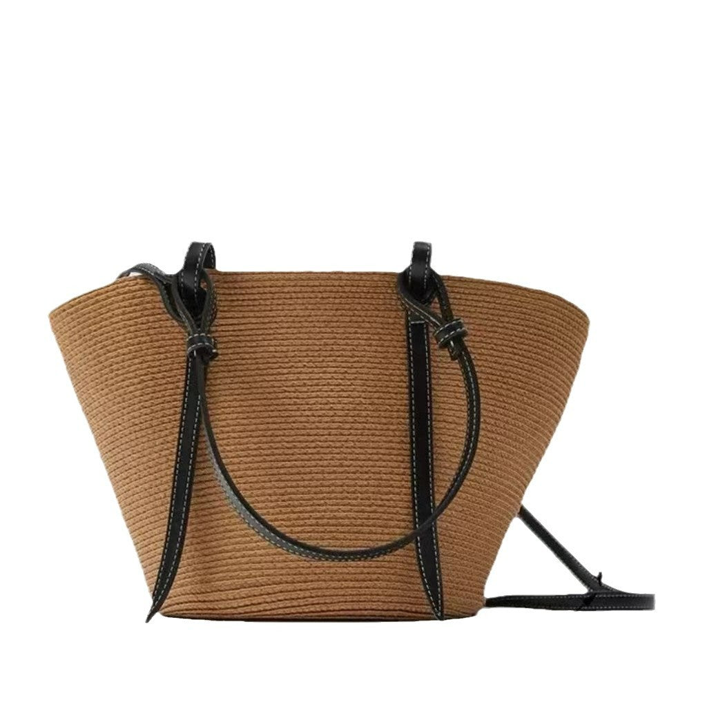 Tote bag in modern material mix Bowlift