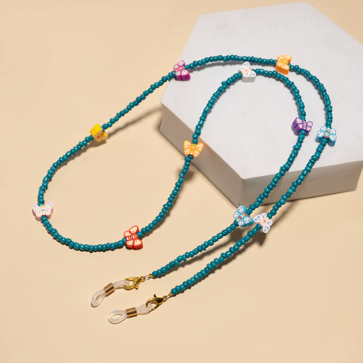 Beaded Eyewear Chain Bowlift