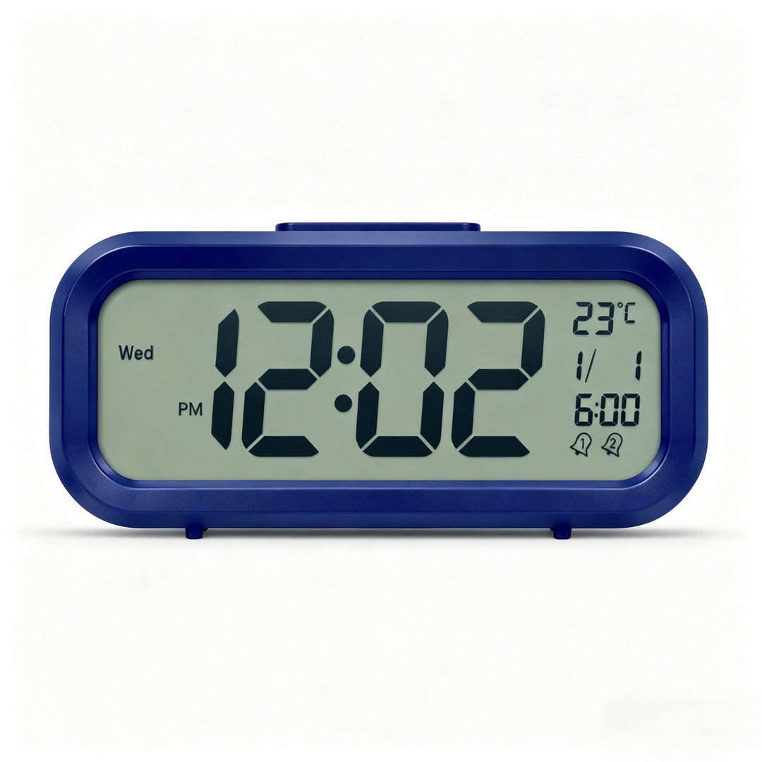 Digital alarm clock with temperature sensor and large LED display Bowlift