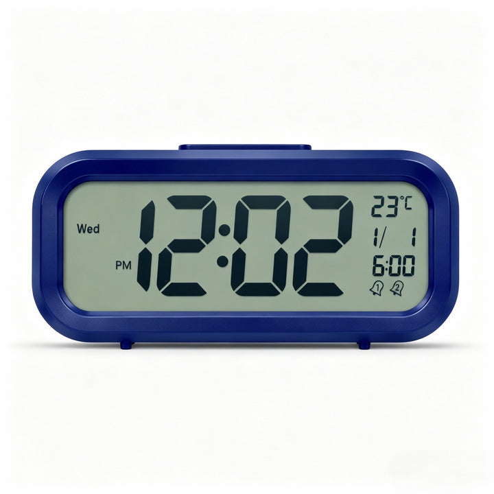 Digital alarm clock with temperature sensor and large LED display Bowlift