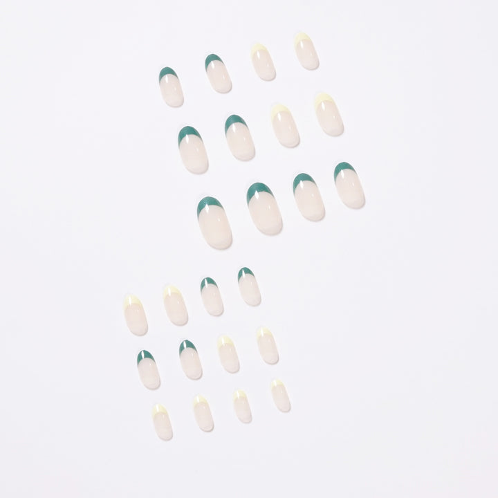 Artful nail art with creative color tips Bowlift