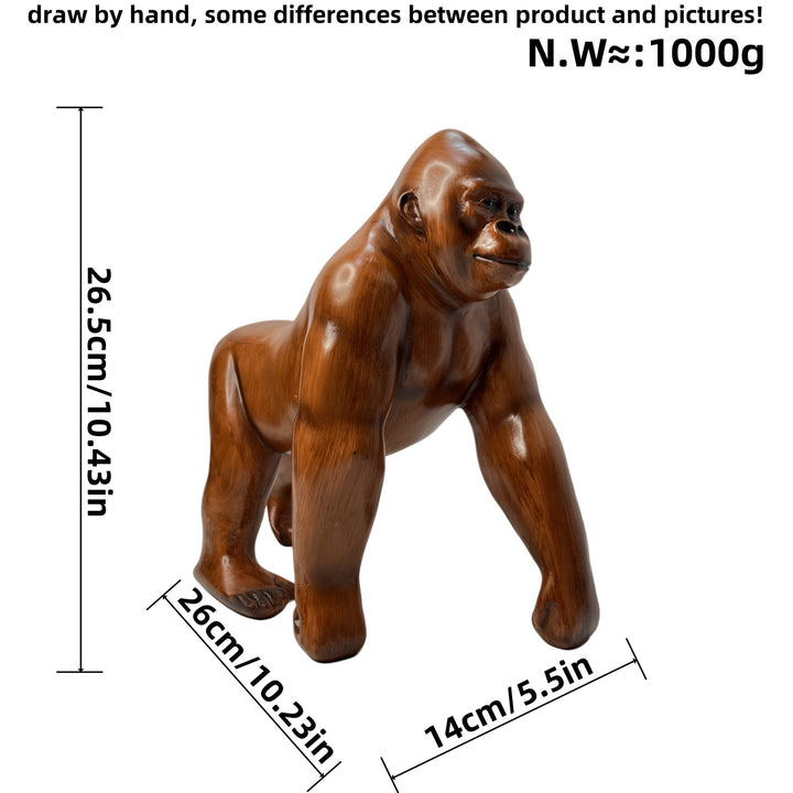 Artful Gorilla Sculpture Bowlift