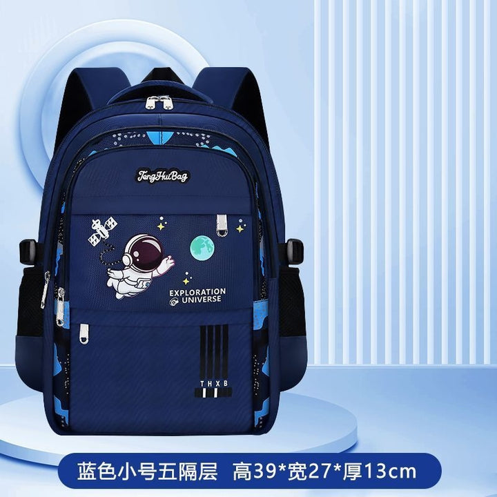 Backpack with Creative Astronaut Motif and Versatile Compartment Equipment Bowlift