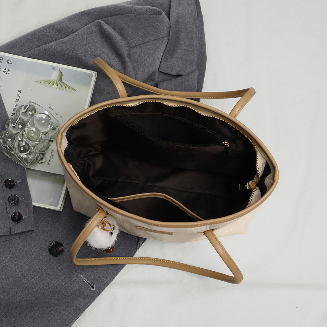 Textured Large Tote Bag Bowlift