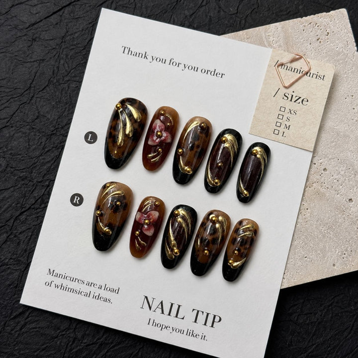 Elegant Decorative Nail Tips Bowlift