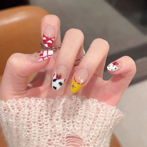 Creative Fruit-Themed Press-On Nail Set Bowlift