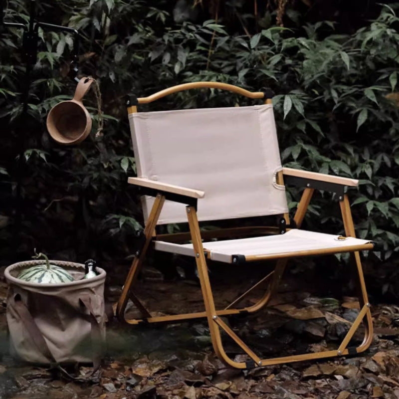 Folding chair with ergonomic backrest and stable frame Bowlift