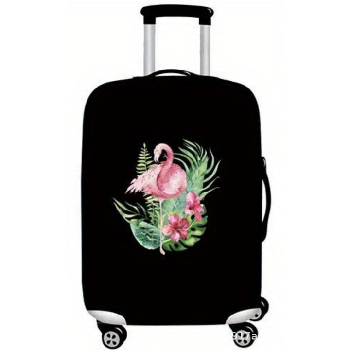 Women's Hardshell Travel Suitcase with Eye-Catching Flamingo Design Bowlift